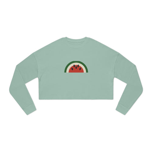 Watermelon Cropped Sweatshirt — مِلح Drop 001