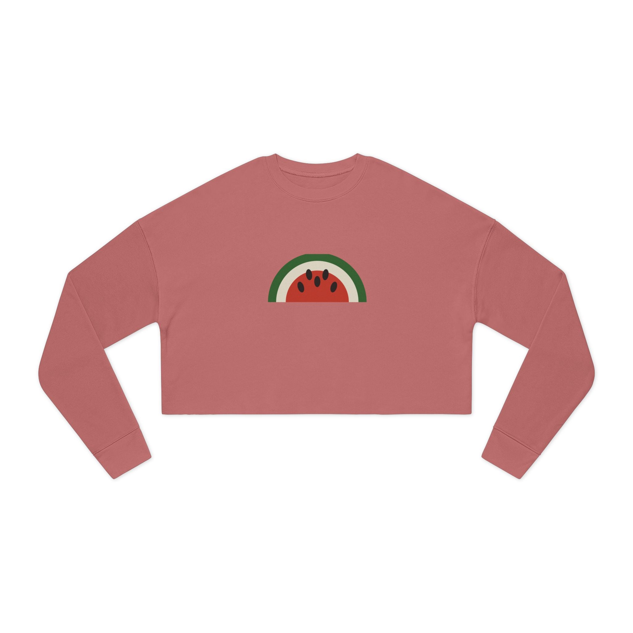 Watermelon Cropped Sweatshirt — مِلح Drop 001