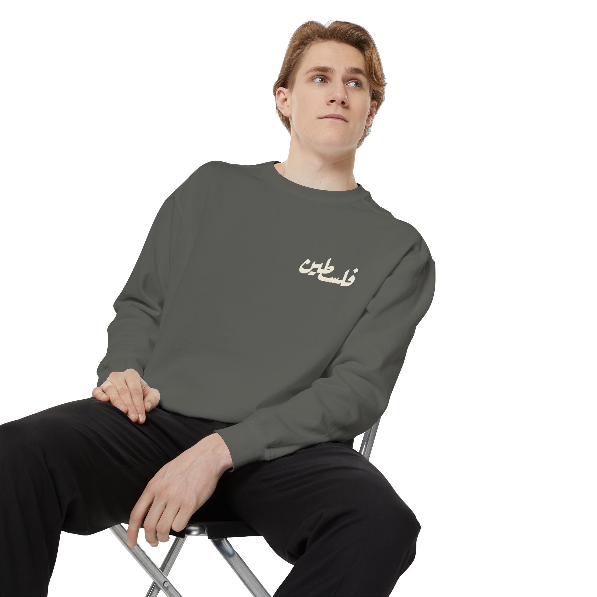 Zaytoun Crewneck — مِلح Drop 001